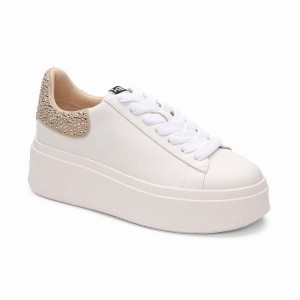 Ash Moby Strass Platform Embellished Sneakers Damen Weiß | 370593-296