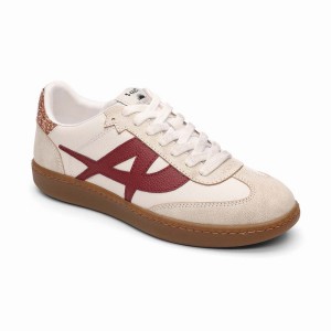 Ash Sunset Vintage Glitter Sneakers Damen Beige | 528256-766
