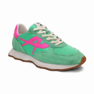 Ash Sunstar Retro Sneakers Damen Grün | 106782-416